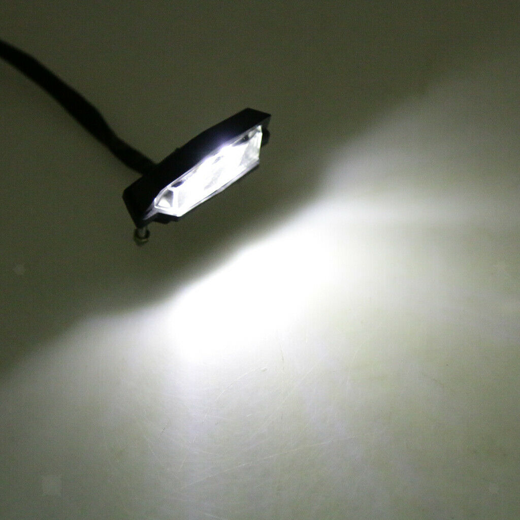 LED Rear Brake Stop Tail Light Lamp Number Plate Light For Motorcross Bikes