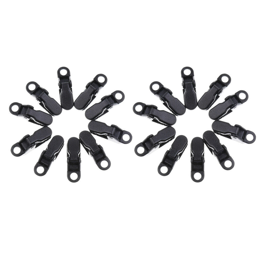 20x Camping Heavy Duty Tarp Clips Awning Clamps Instant Clip for Canopy