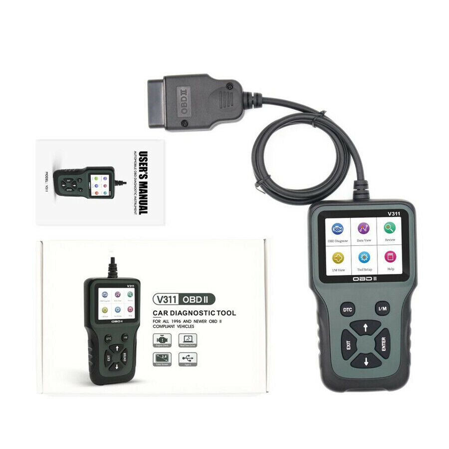 Car Auto Code Reader Scanner Diagnostic Tool V311 EOBD OBD2 + EOBD Universal