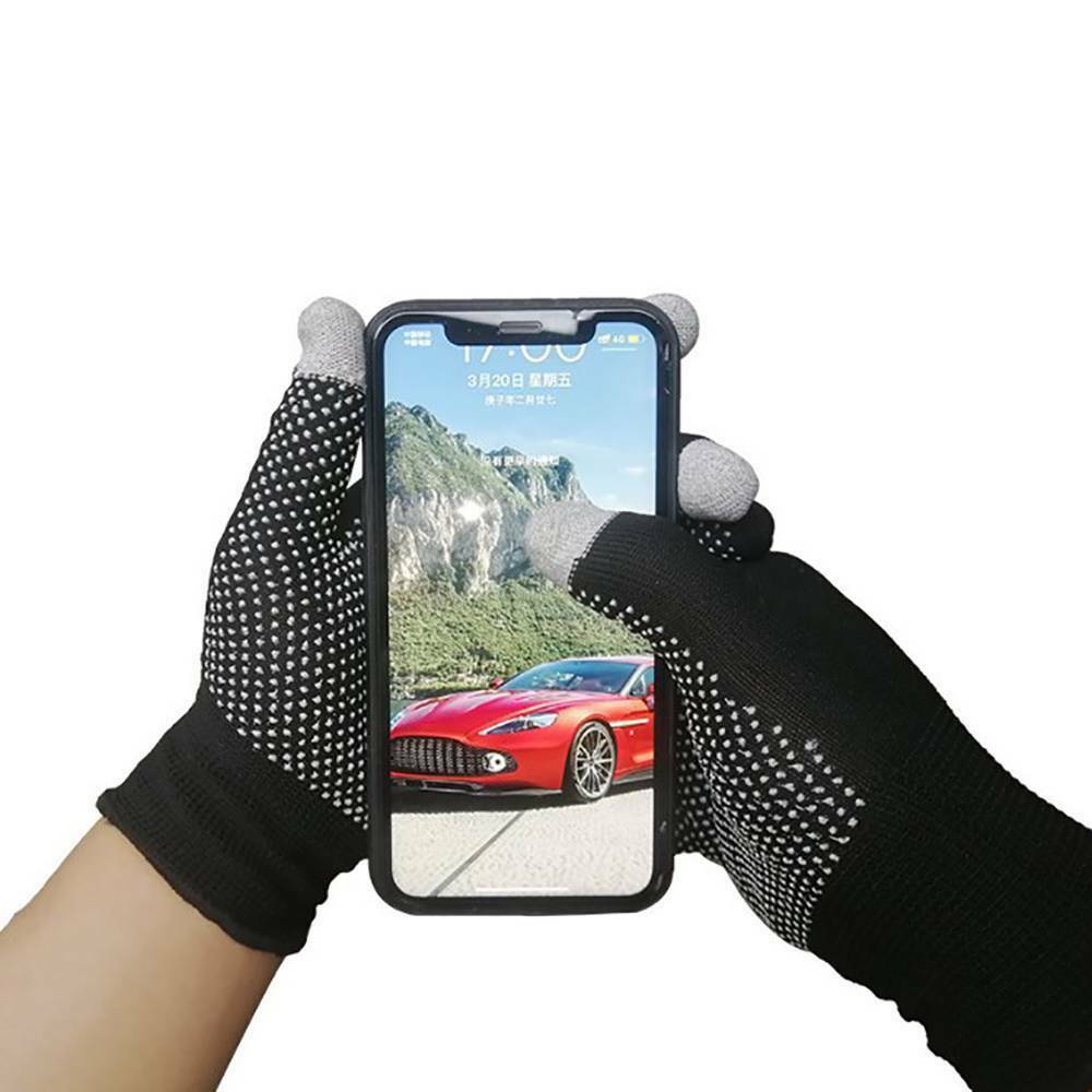 Men Women Fashion Warm Touch Screen Soft Wool Winter Gloves Warmer Mobile Phone*