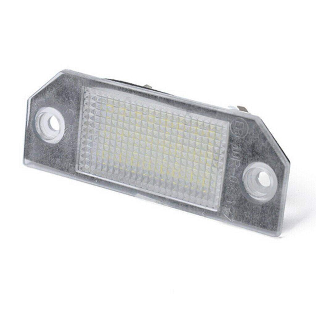 License Plate Lights LED Lamps + License Plate Frame Replacement Set