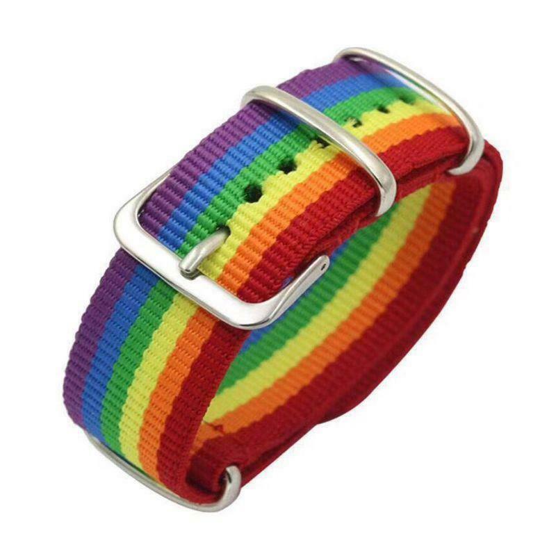 Couples Rainbow Bracelet Adjustable Women Girls Wristband Colorful Bracelets