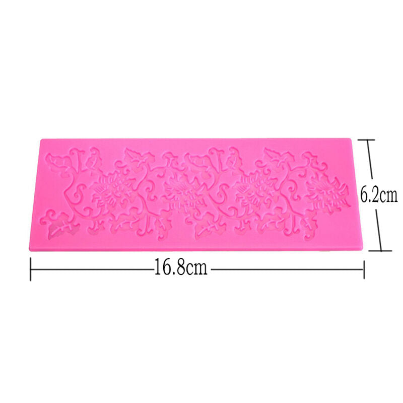 Quality Lace Silicone Fondant Baking Cake Sugar Craft Mould Decorating Mo.l8