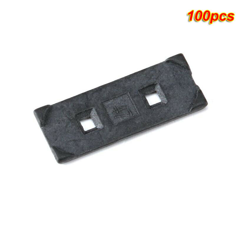 100PCS 49S Crystal oscillator gasket/anti-vibration gasket/insulating gasket