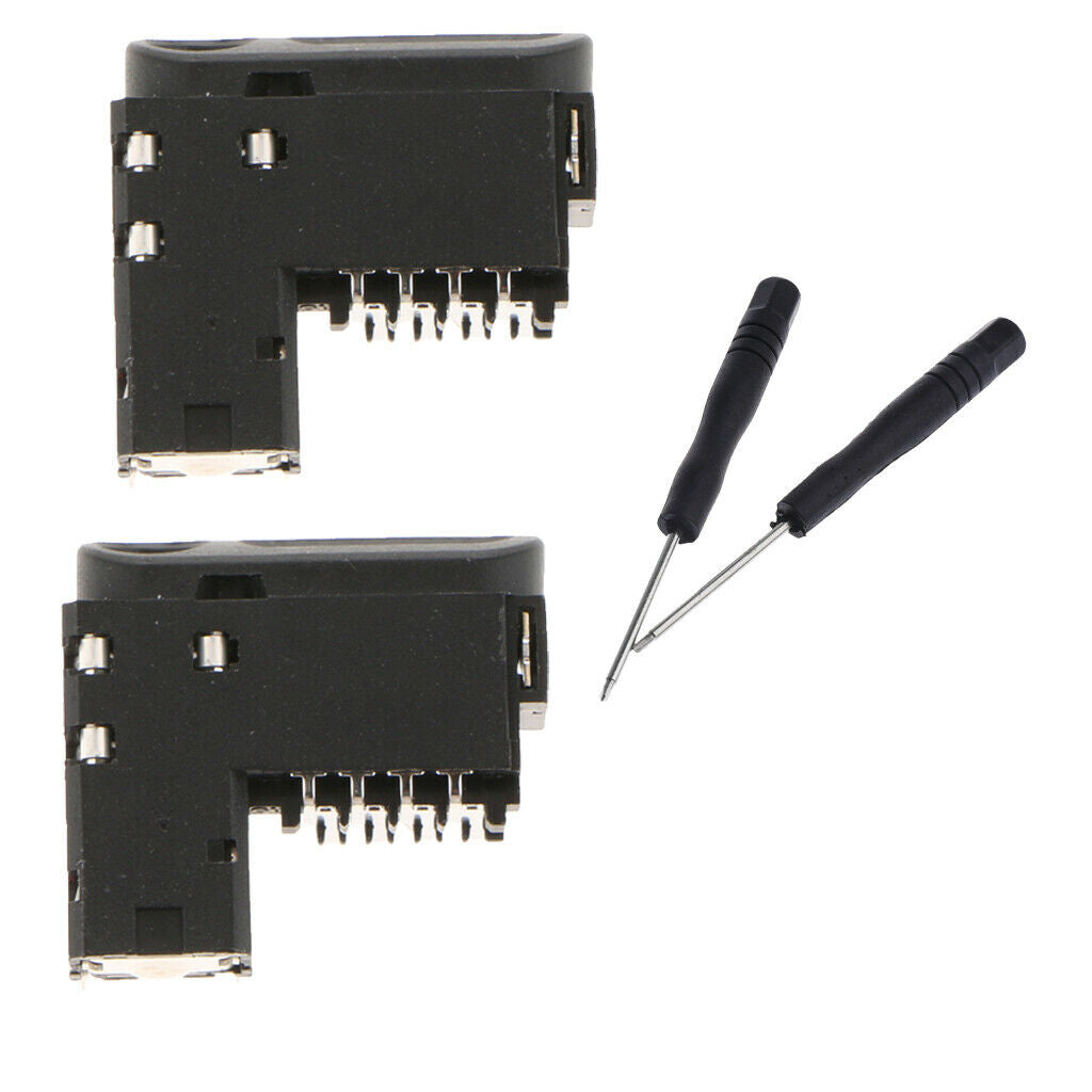 2Pcs Headset Headphone Audio Jack Component Port 3.0/4.0/5.0 Interface +