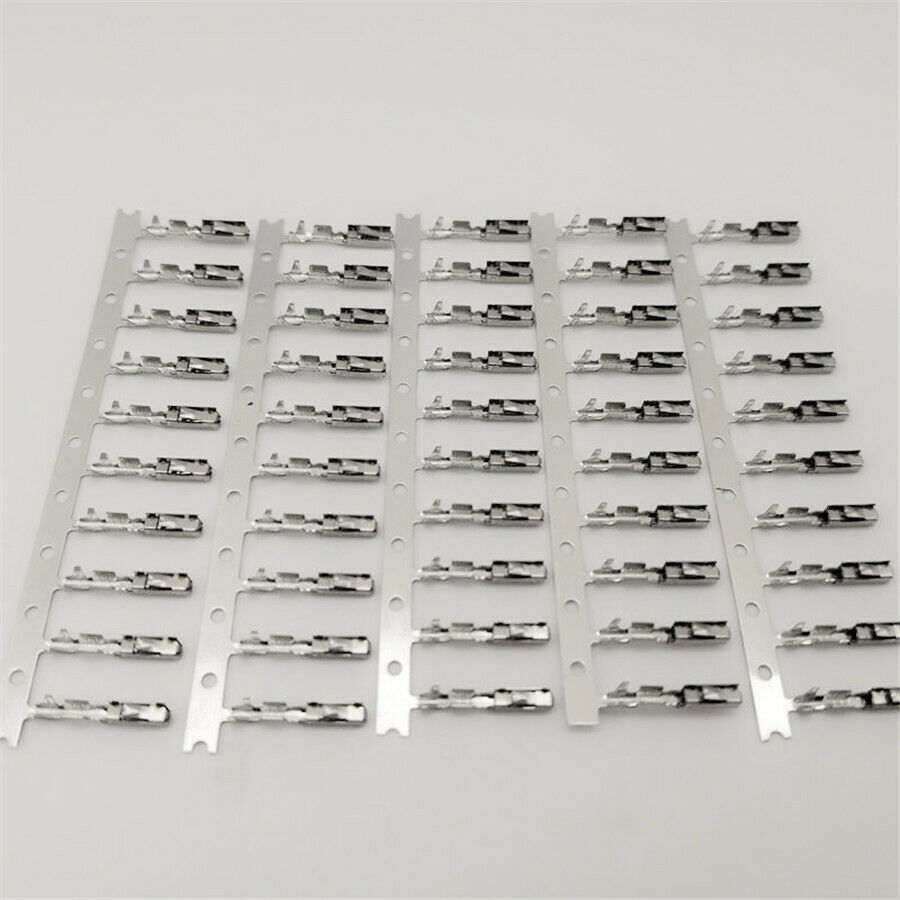 50pcs ECU License Plate Lights Cruise Crimp Terminals Repair Wire 000979009E