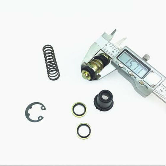 Motorcycle Pump Brake Pump Piston Oil Seal Dust Seal Ring Repair Kit 16mm 6pc