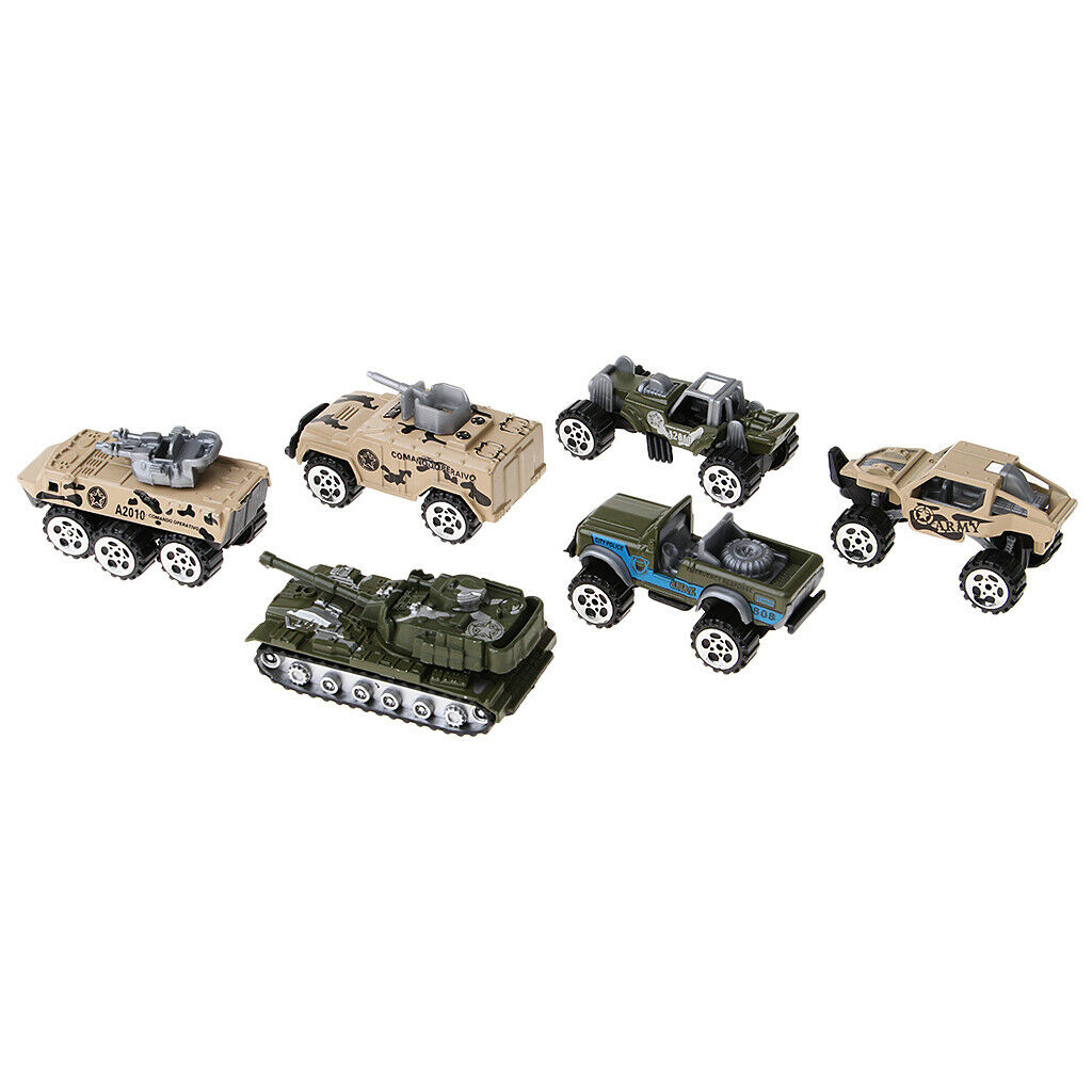 Collectible Home Decor Military Car Tank fire engine for Children Gifts