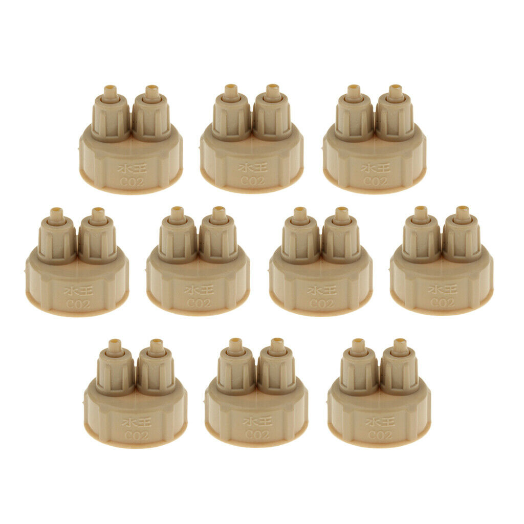 10x Aquarium Tank Carbon Dioxide DIY Reactor with Quick Screw Bottle