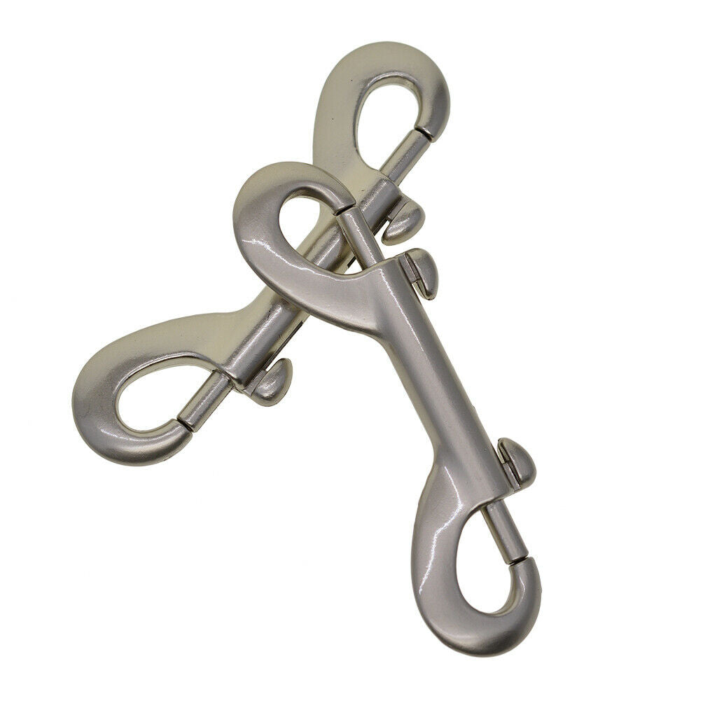 Set of 4 Heavy Duty 3.5" Double Ended Bolt Snaps - Designed for Agricultural,