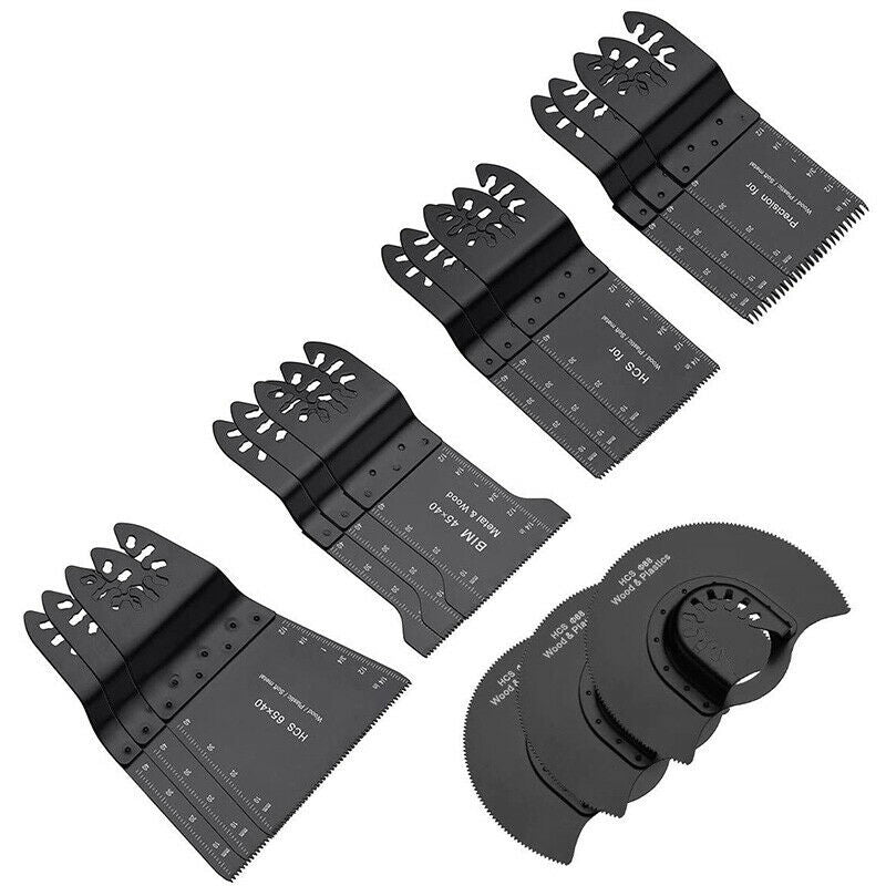 15Pcs Metal Wood Oscillating Multitool  Release Saw Blades Fit for Porter CablR6