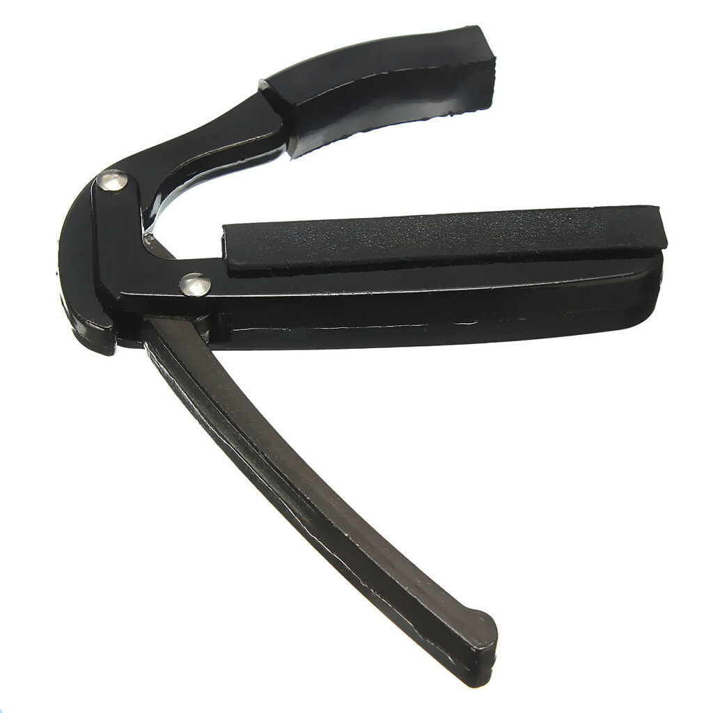 Practical Acoustic&Electric Guitar Ukulele Replacement Capo Tune Clamp Black