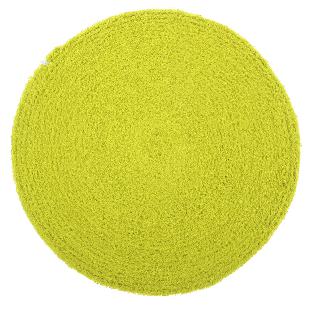 Towel tape for tennis squash badminton racket overgrip yellow