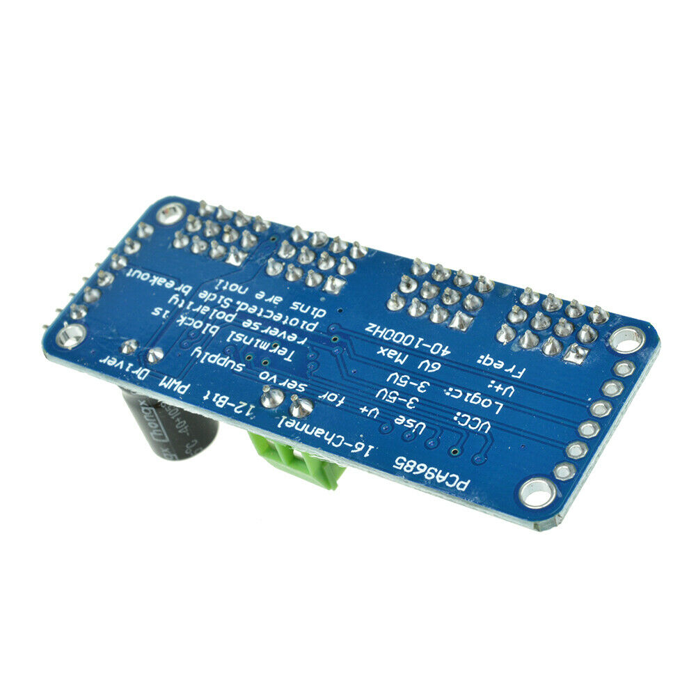 PCA9685 16-channel 12-bit PWM Servo Motor Driver I2C Module Robot Arduino 16CH