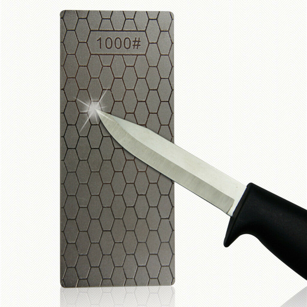 Sharpener Stone Handheld 1000grit Double Sided Diamond Sharpening Stone