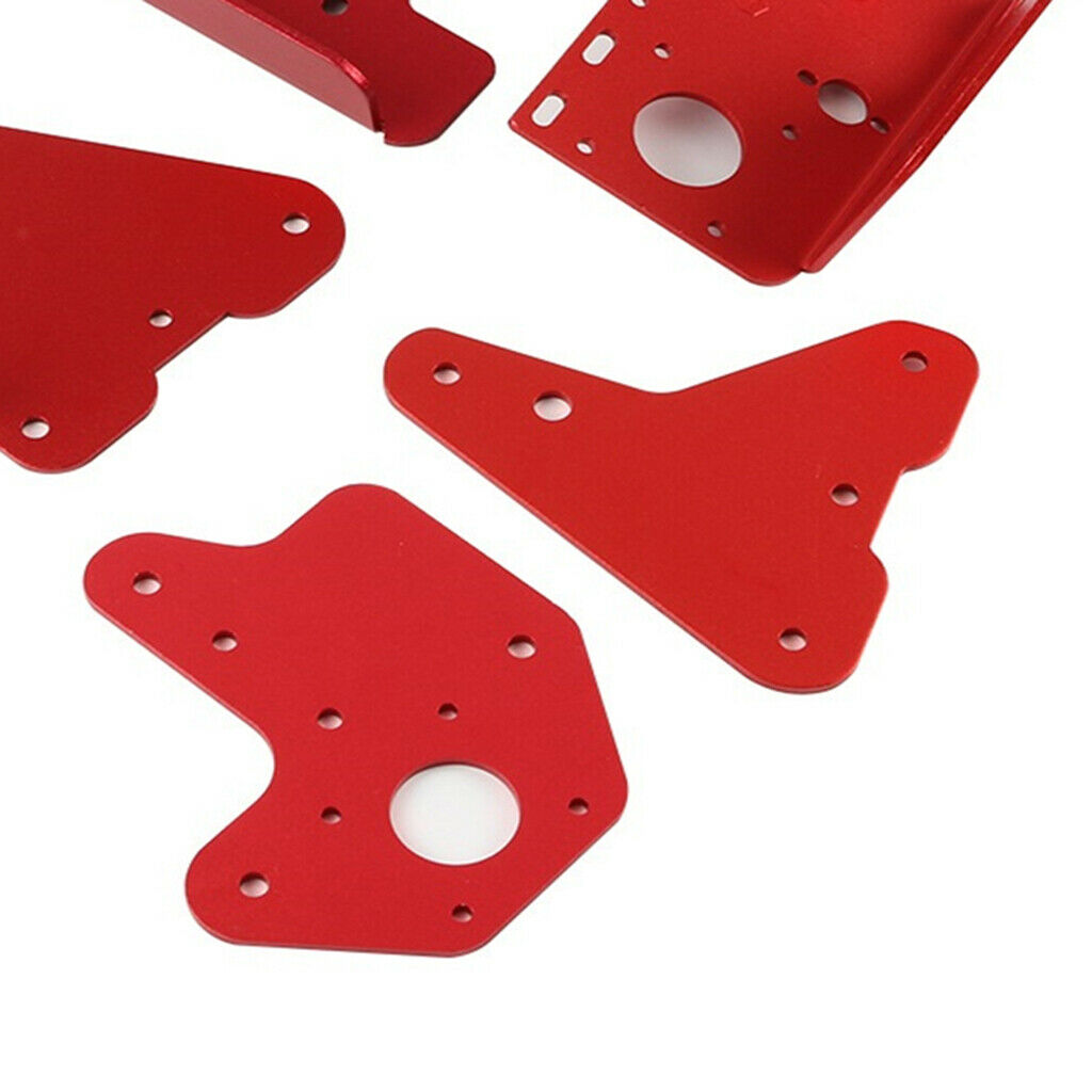 5Pcs Aluminum Alloy Extruder Support Bracket Back-Plate Assy For CR-10S PRO