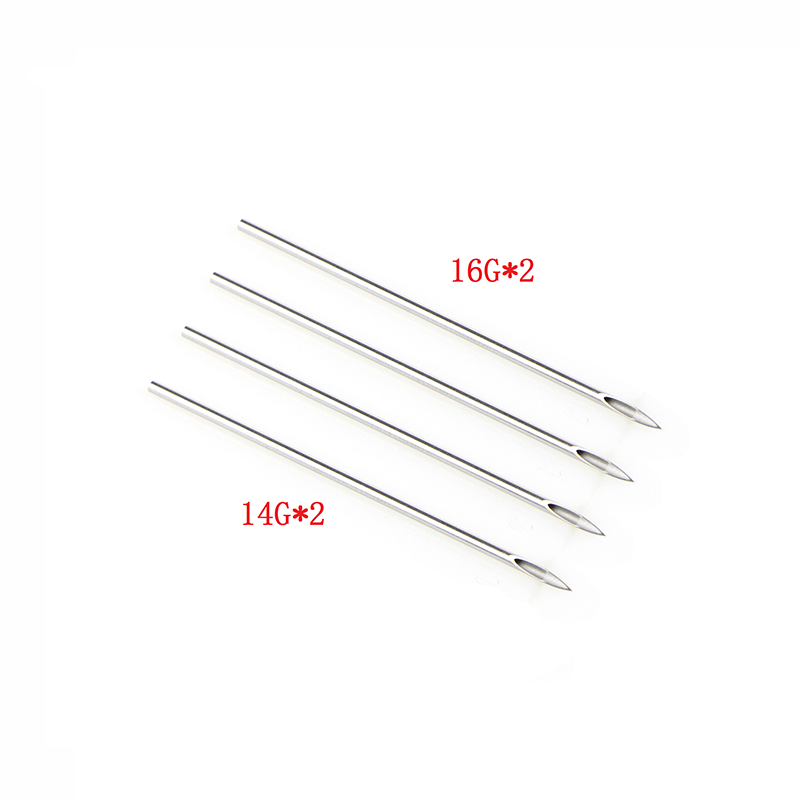 1Set Body Piercing Tools Professional Piercing Kit Belly Body Ring Needle.l8