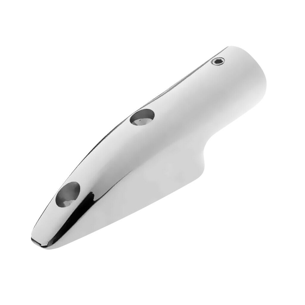 Marine Boat Handrail Rail End for 22mm 7/8'' Tubing Steel Fitting