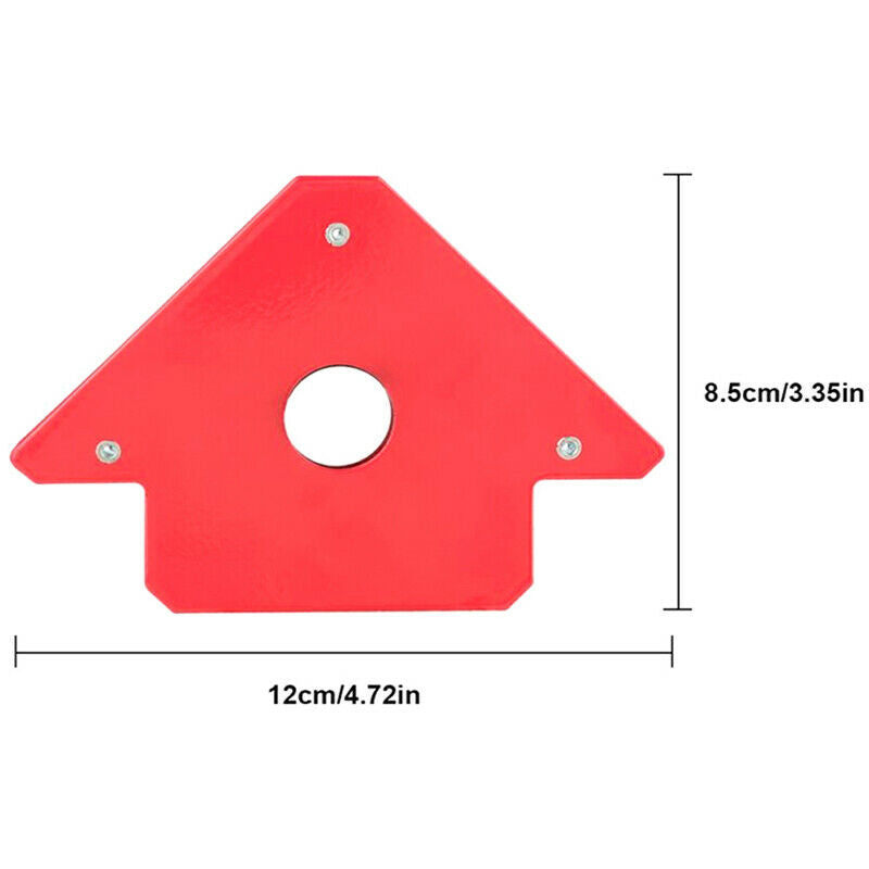 1pc Angle Soldering Locator Magnetic Magnet Corner Arrows Welder Welding .l8