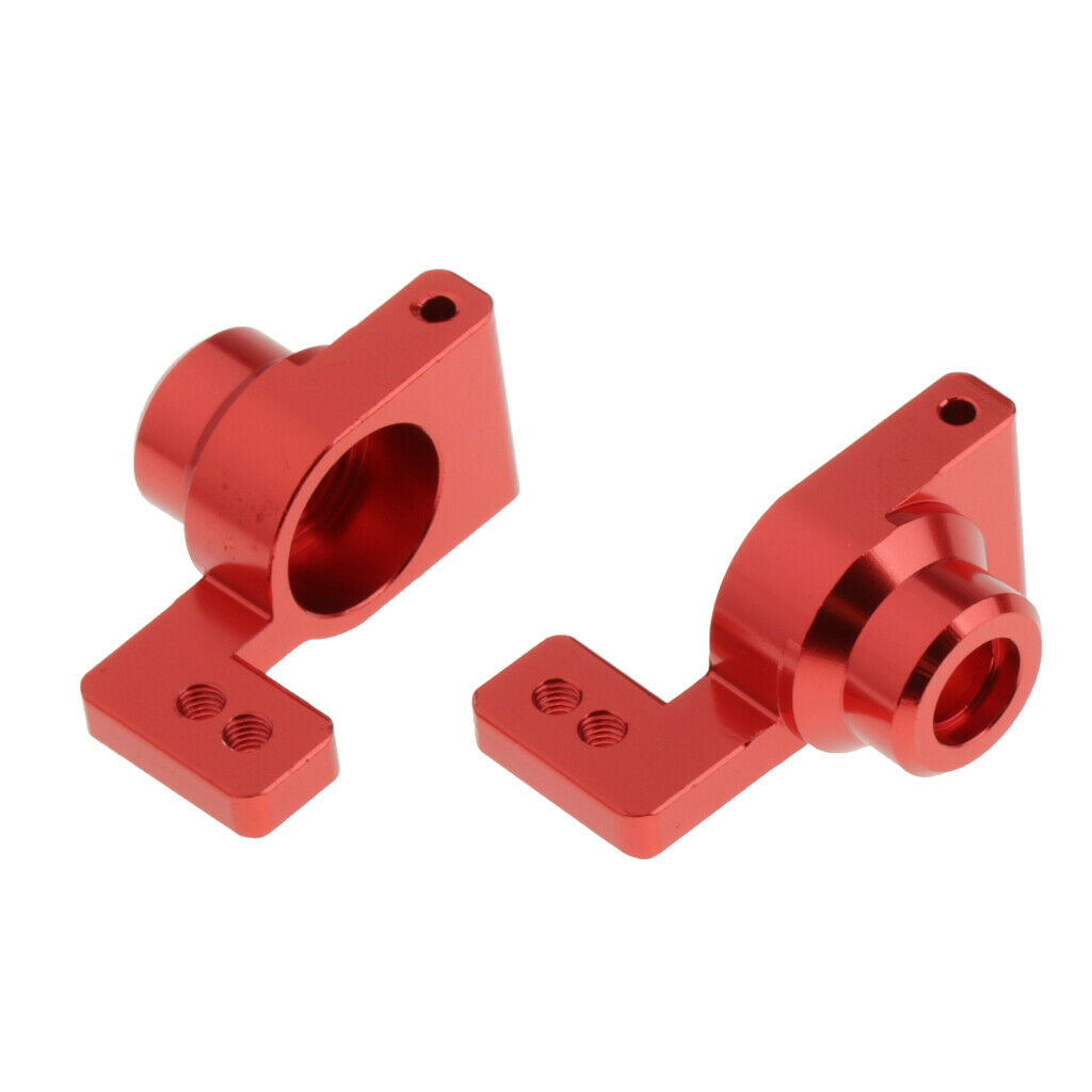 2Pcs 1/14 Scale RC Metal Rear Hub Carrier for WLtoys 144001 Car DIY Upgrade
