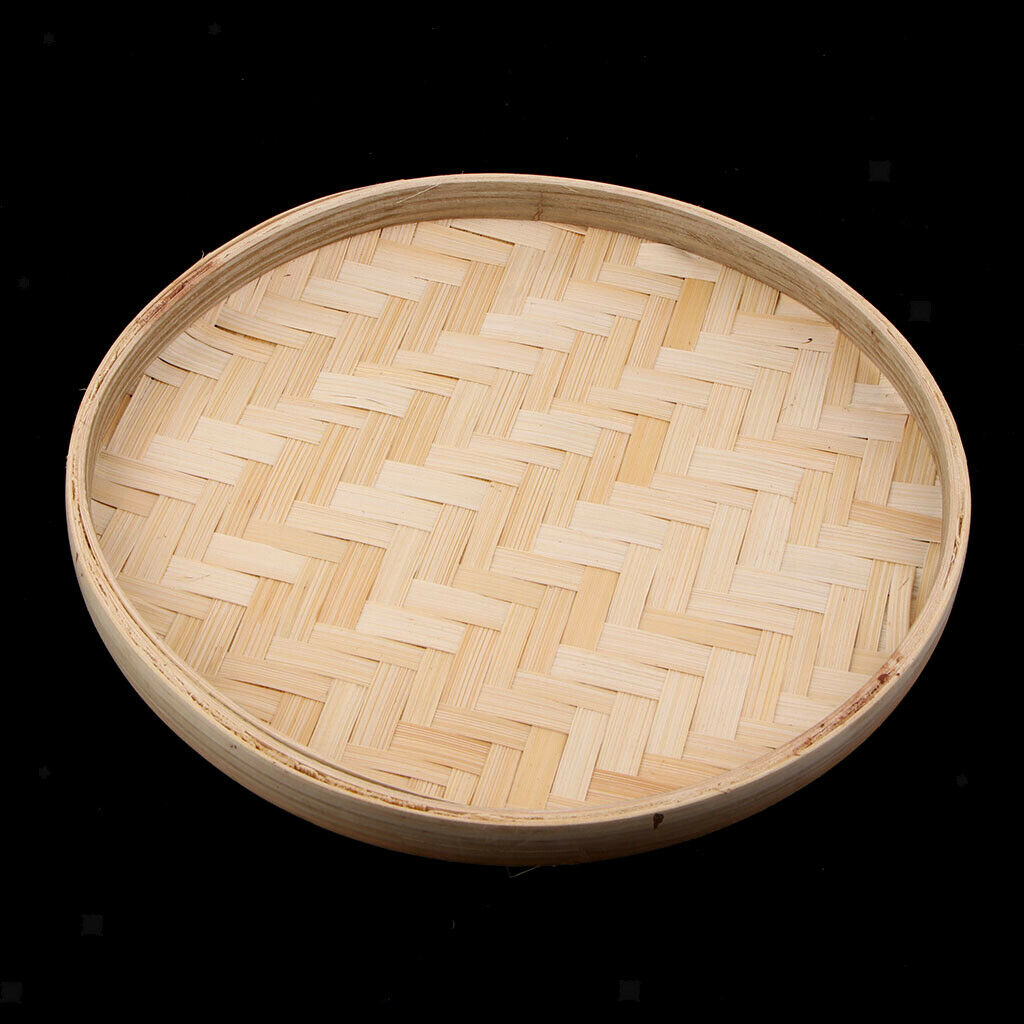 Hand-woven Bamboo Sieve For Fruit, Vegetable, Bread Basket Multifunctional