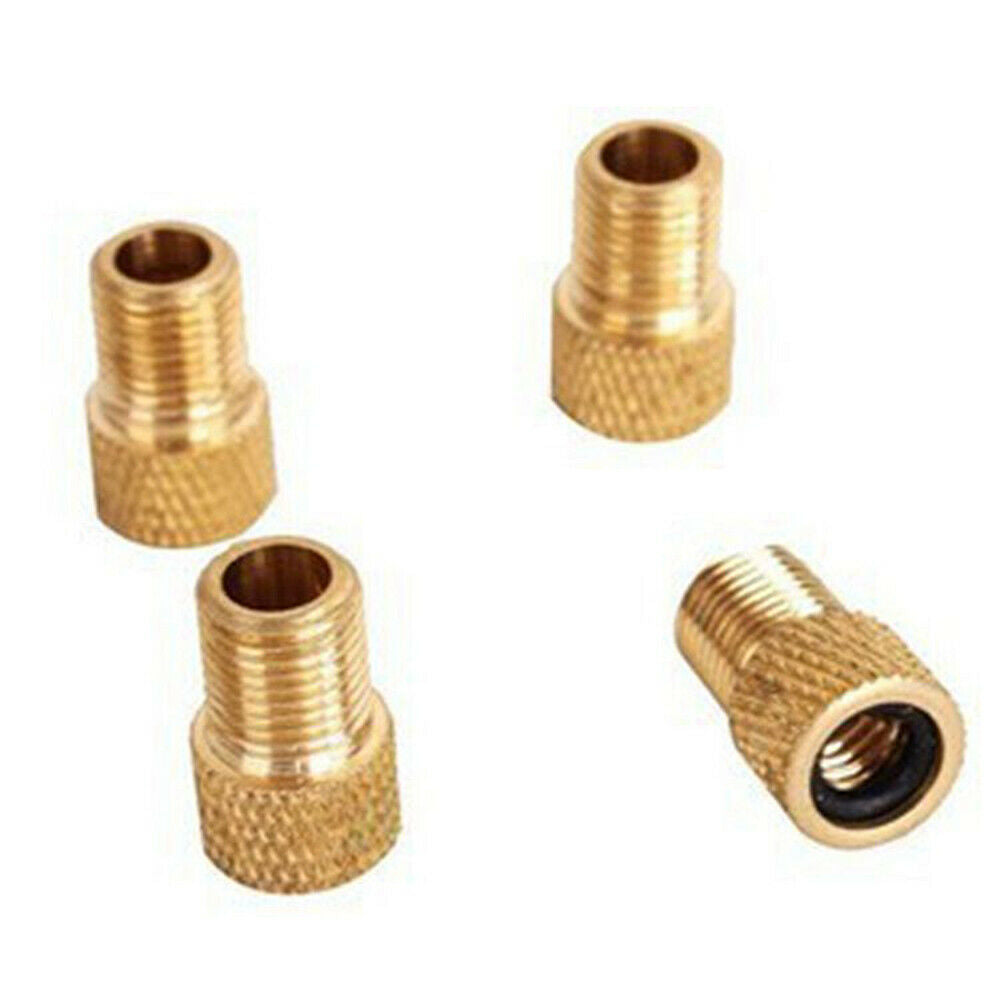10Pcs Presta To Schrader Bicycle Valve Adapter Converter MTB Bike Pump Tube