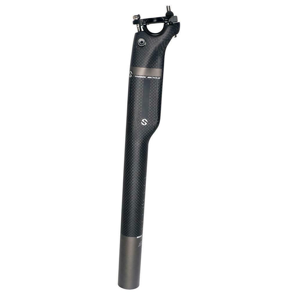 30.8 Carbon Fiber Bike Seat Post Length 350mm 400mm Matte 30.8x400mm