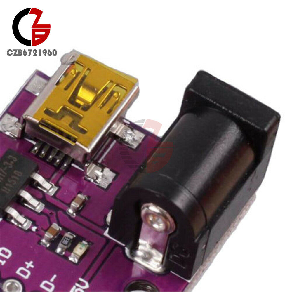 3PCS AMS1117 Power Supply Module Mini USB 5V DC Output 3.3V/5V