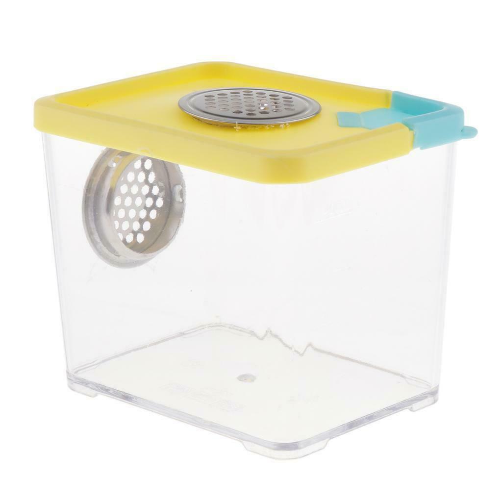2Pcs/Set Spider Incubation Box Feeding Box for Reptile Amphibians Insects