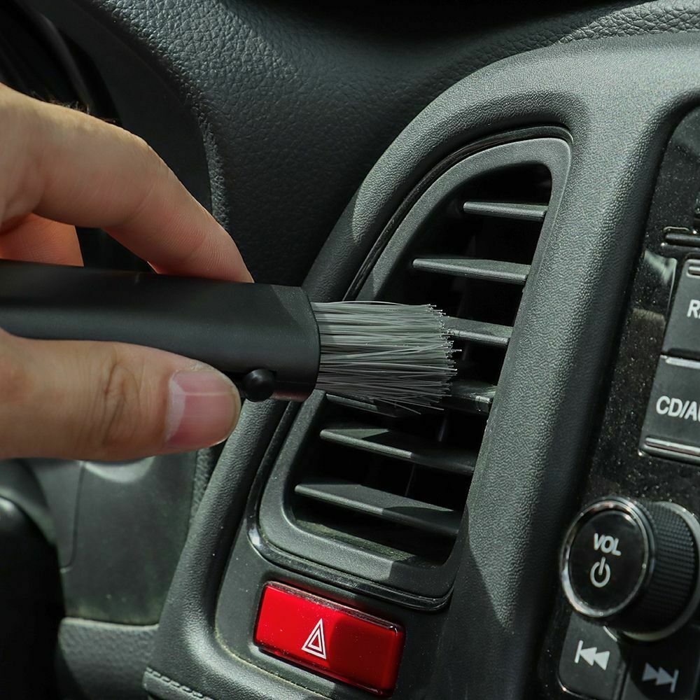 Air Outlet Brush Car Interior Brushes Double Head Design Keyboard Cleaning