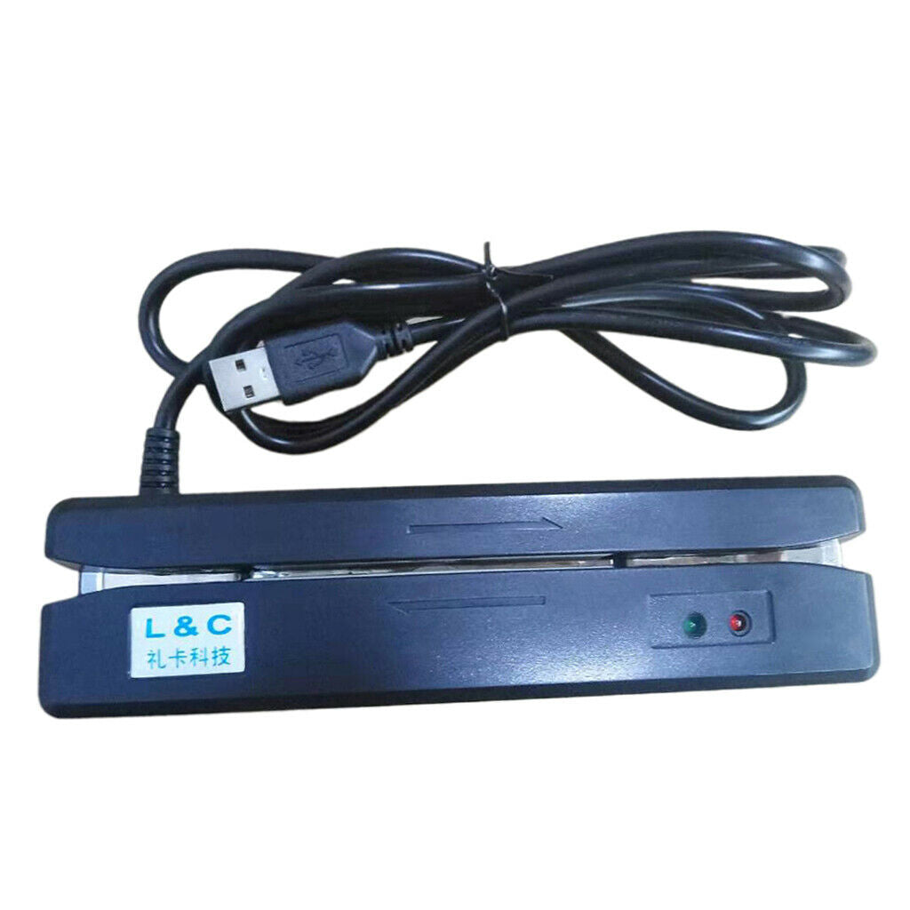 LC-402U 2 Track USB Magnetic Stripe Swipe Bank Credit Debit POS Card Reader