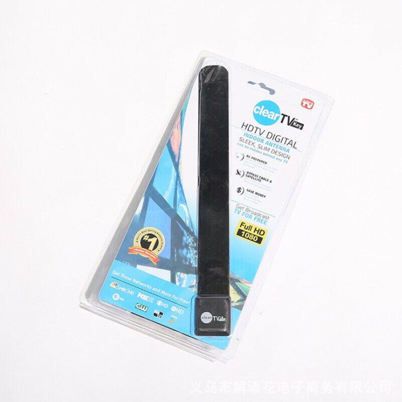 1pc Digital Aerial TV Stick Clear Smart TV Switch Antenna HDTV FREE TV Di.l8