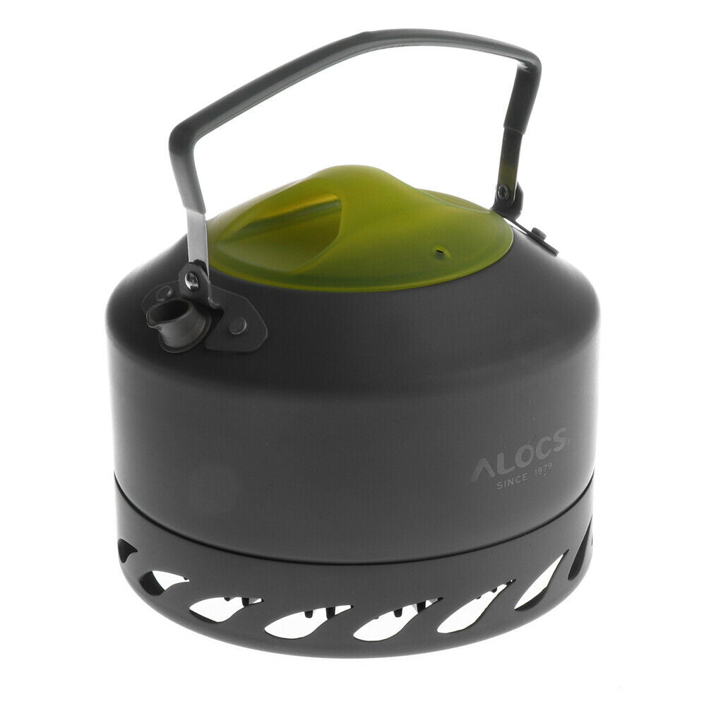 Outdoor Camping Picnic Kettle Tea Pot Coffee Pot Backpacking Teakettle 0.9L