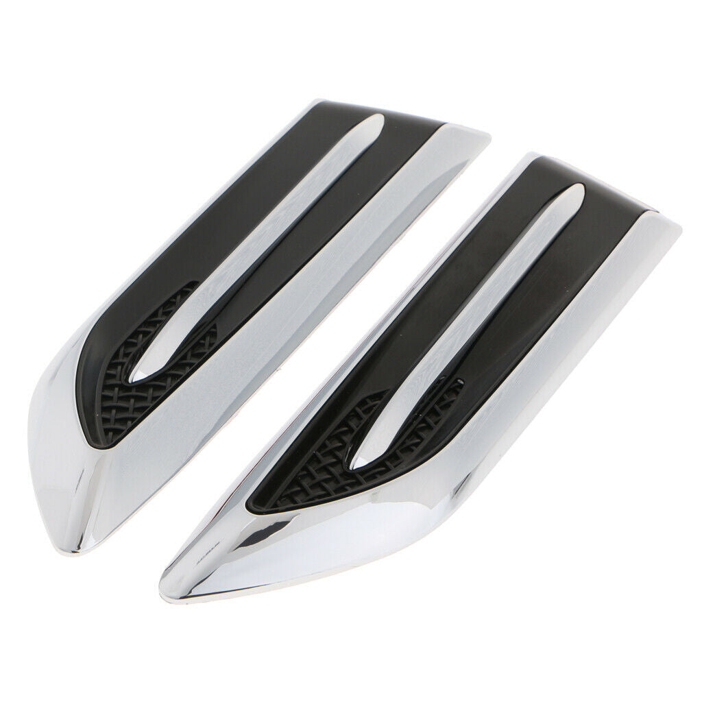 1 Pair Universal Car Simulation Vent Shark Gills Car Decoration Accessories