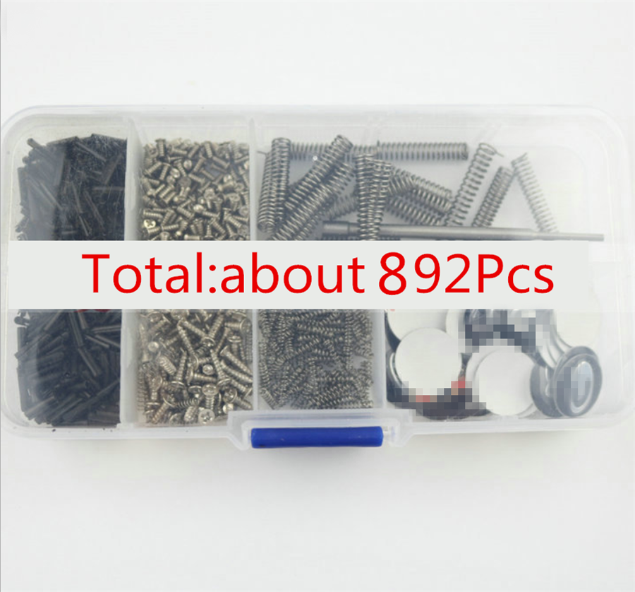 892Pcs Car Remote Control Accessories Repair Tool Kit Boxed for Flip Folding Key