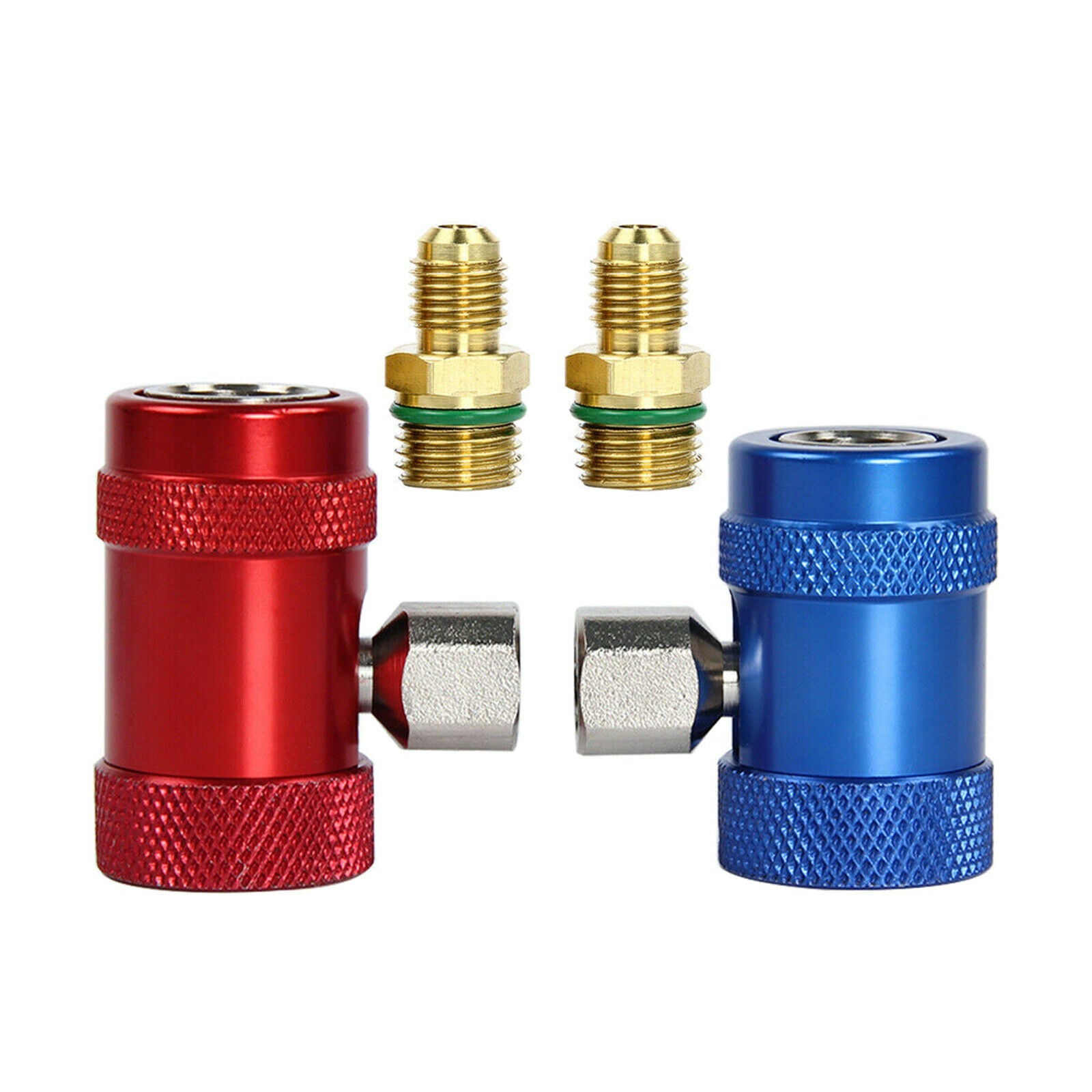 R1234yf Quick Couplers with 1/4" Male Port Replacement AC Charging Fittings