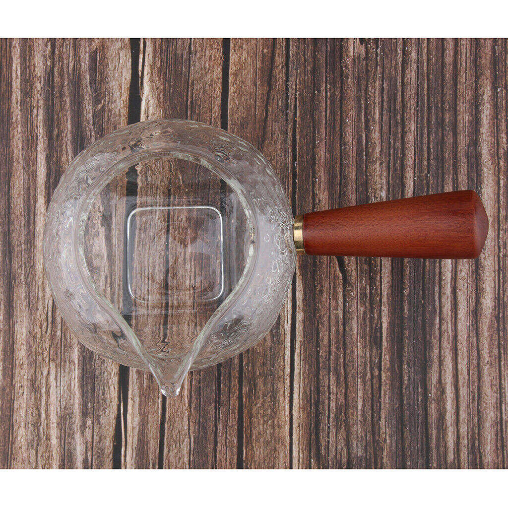 250ML Borosilicate Glass Teapot, Office Boil Tea Ware, Durable Coffee Pot, Glass