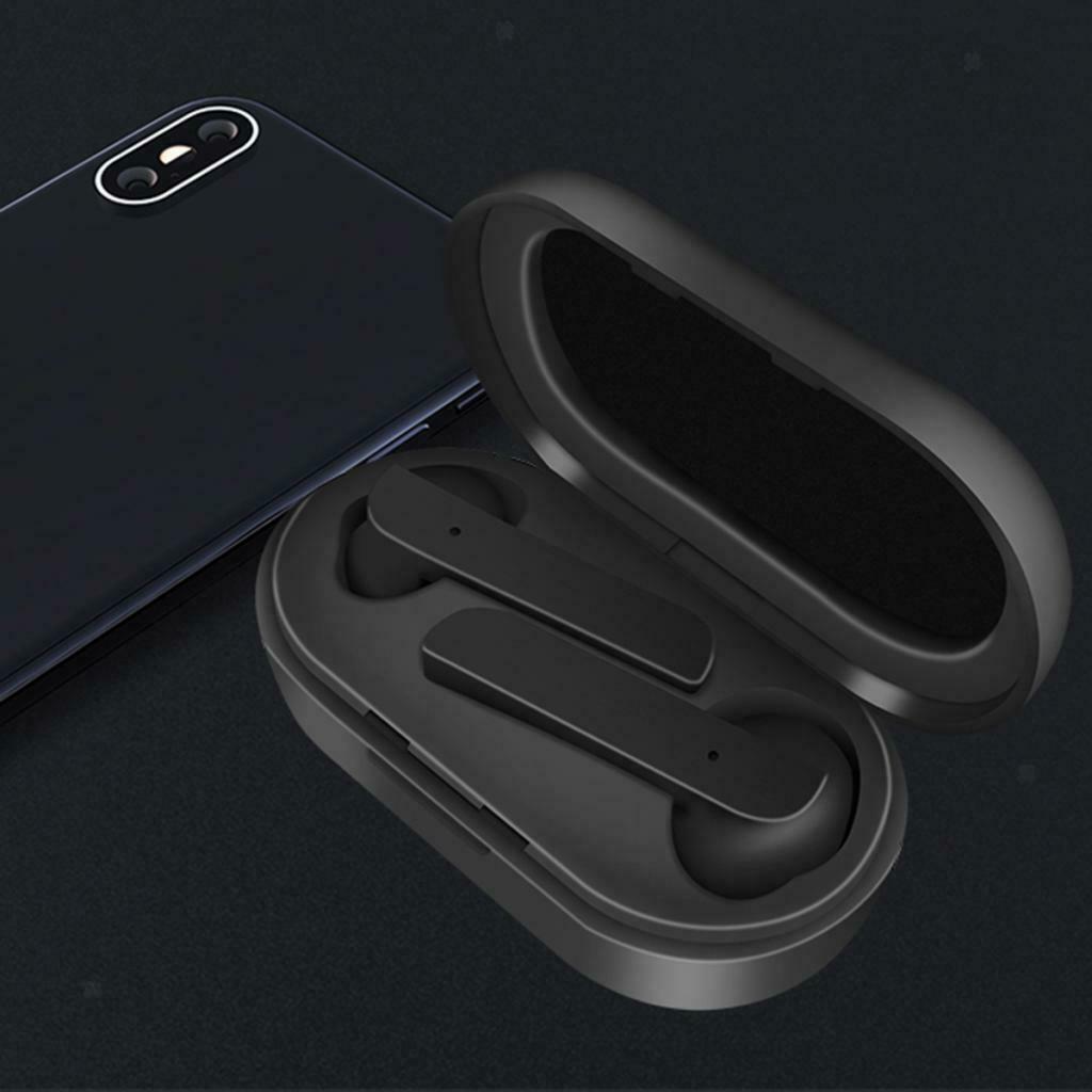 SQ-W2 TWS Wireless Headphones Bluetooth 5.0 Headset  Black