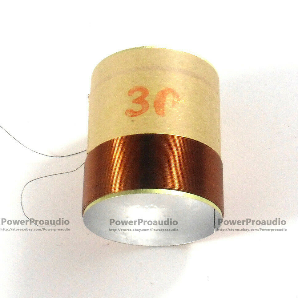 2x 30.5mm Voice coil Copper wire 8 Ohm For Loudspeaker Repair Tweeter 2layers