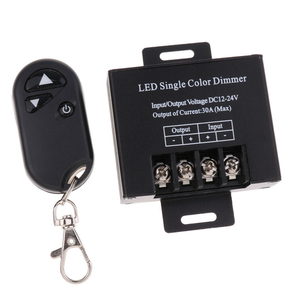 DC 12V 24V LED Single Color RF Dimmer Controller For Led Strip /