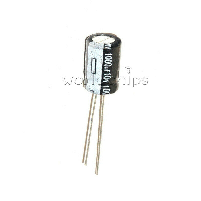 20PCS 10V 1000uF 8 x 12 mm Radial Electrolytic Capacitor