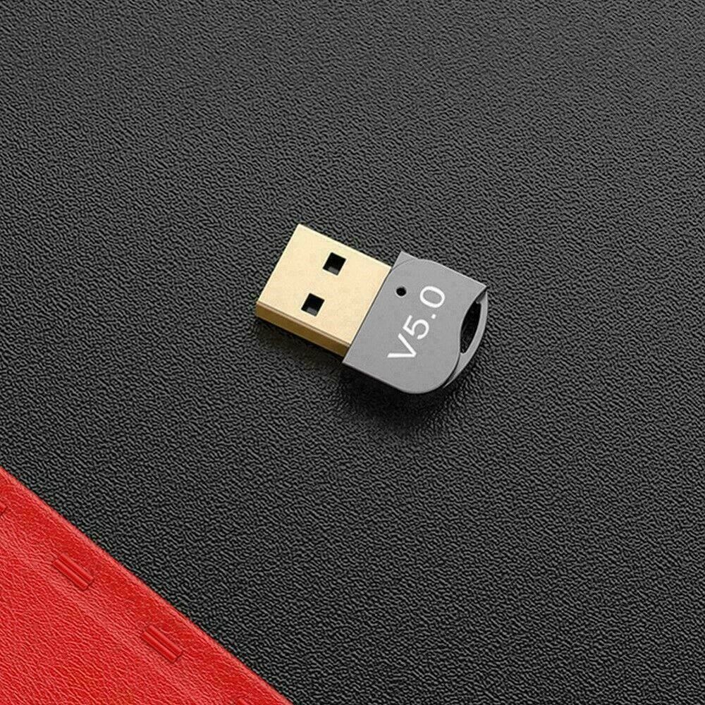 USB Wireless Bluetooth 5.0 Adapter Dongle Stereo Receiver Audio For PC Laptop TV