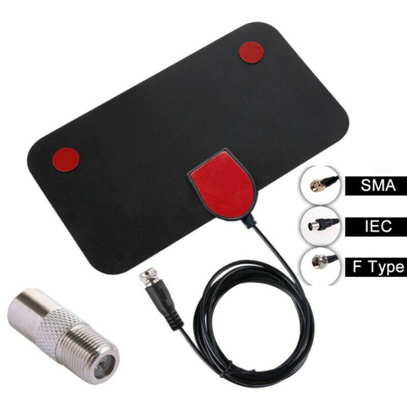 1pc Kebidumei Flat Indoor TV Antenna Aerial Digital HDTV Antenna 50 Miles.l8