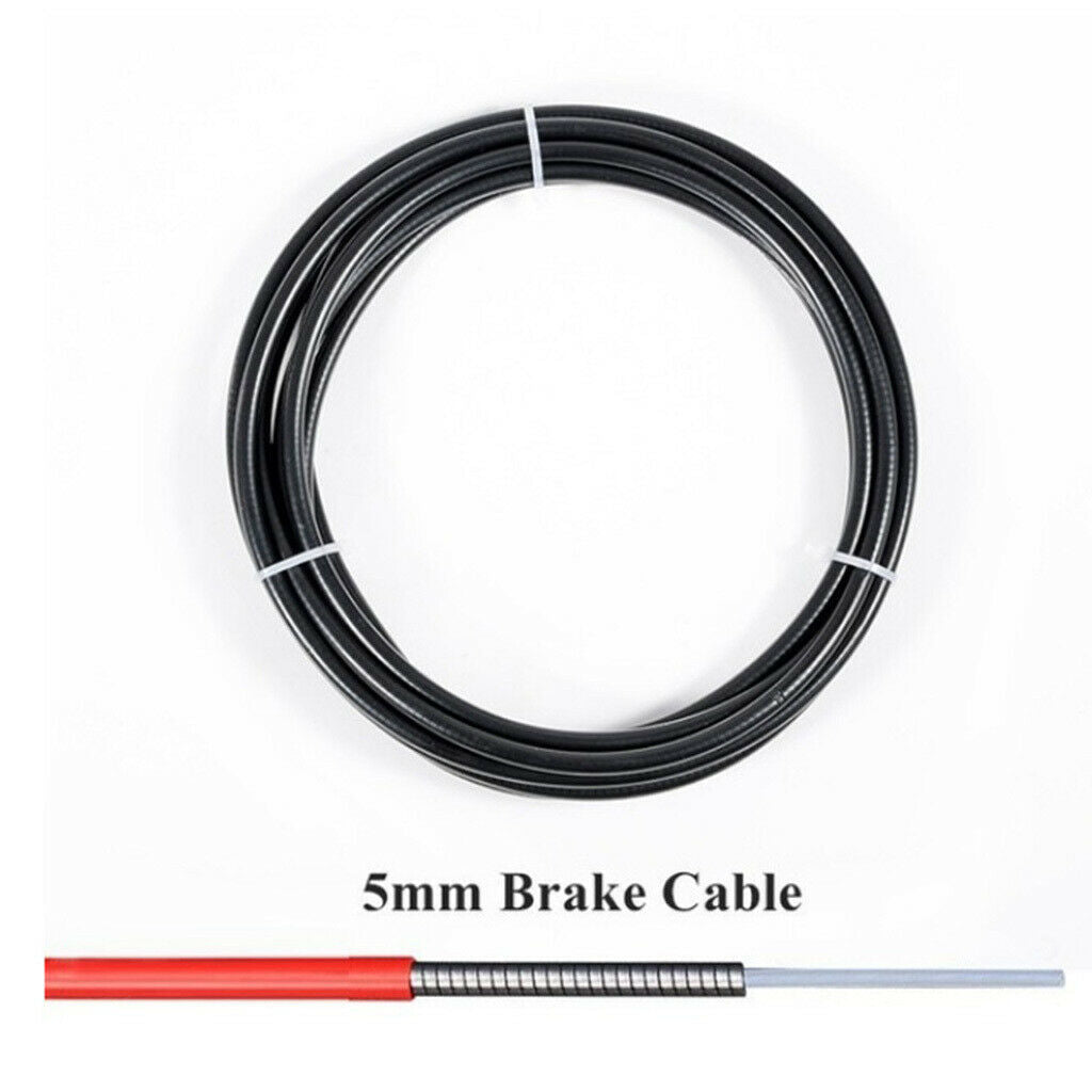 Bike Cable Housing Derailleur Hose Case Protective Sleeve End Caps Ferrules
