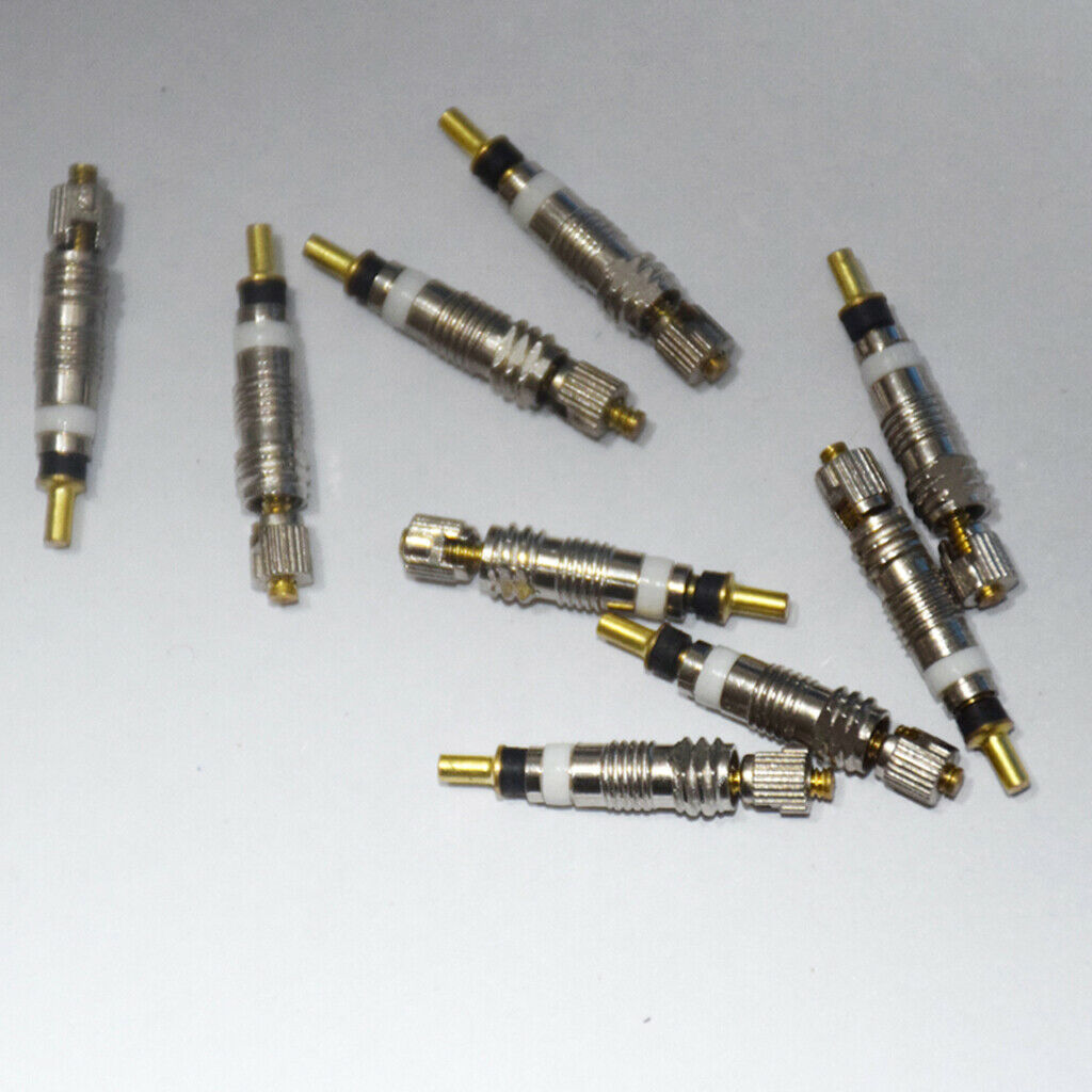 10PCS Straight Grain Tire Valve Core Air Pump Car Bicycle Valve Removal Tool