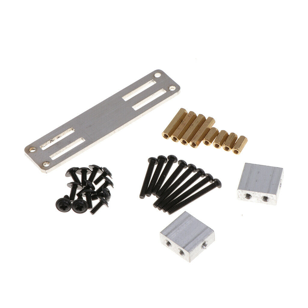 1 Set RC Truck Buggy Spare Parts RC Steering Gear Bracket Multicolor Metal