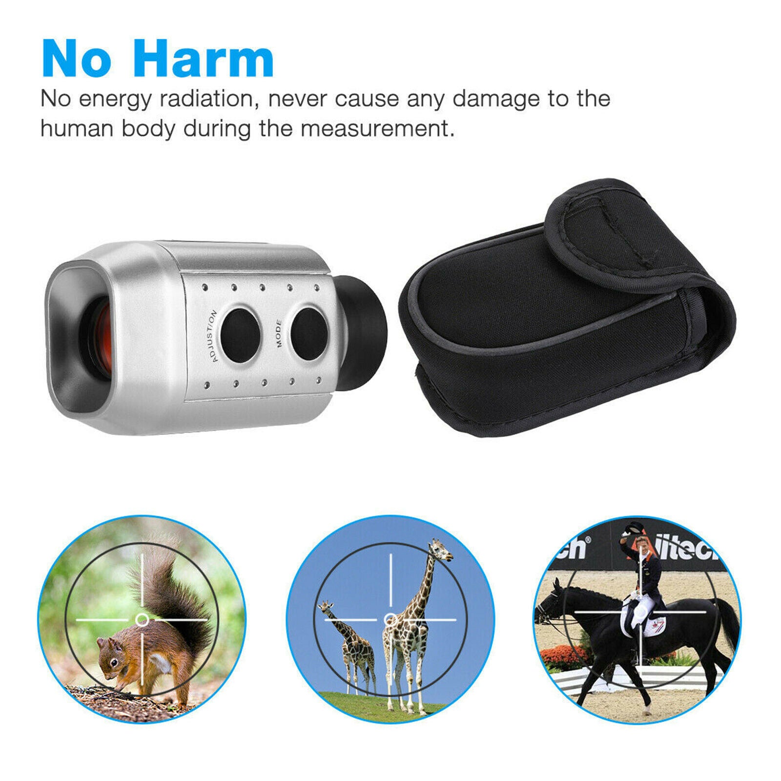 Professional Precision 930 Yards Golf Rangefinder Devices High Accuracy ,7X