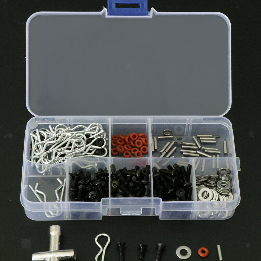 270pcs/set Screws Box Repair Tool, Economical and Practical 1/10 HSP RC Car DIY