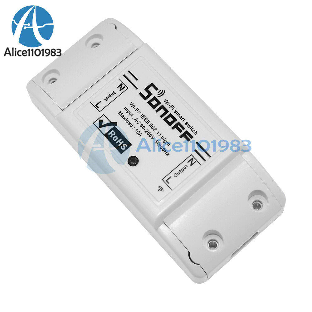 ABS Shell Socket Sonoff WiFi Wireless Smart Switch Module for Home DIY Android