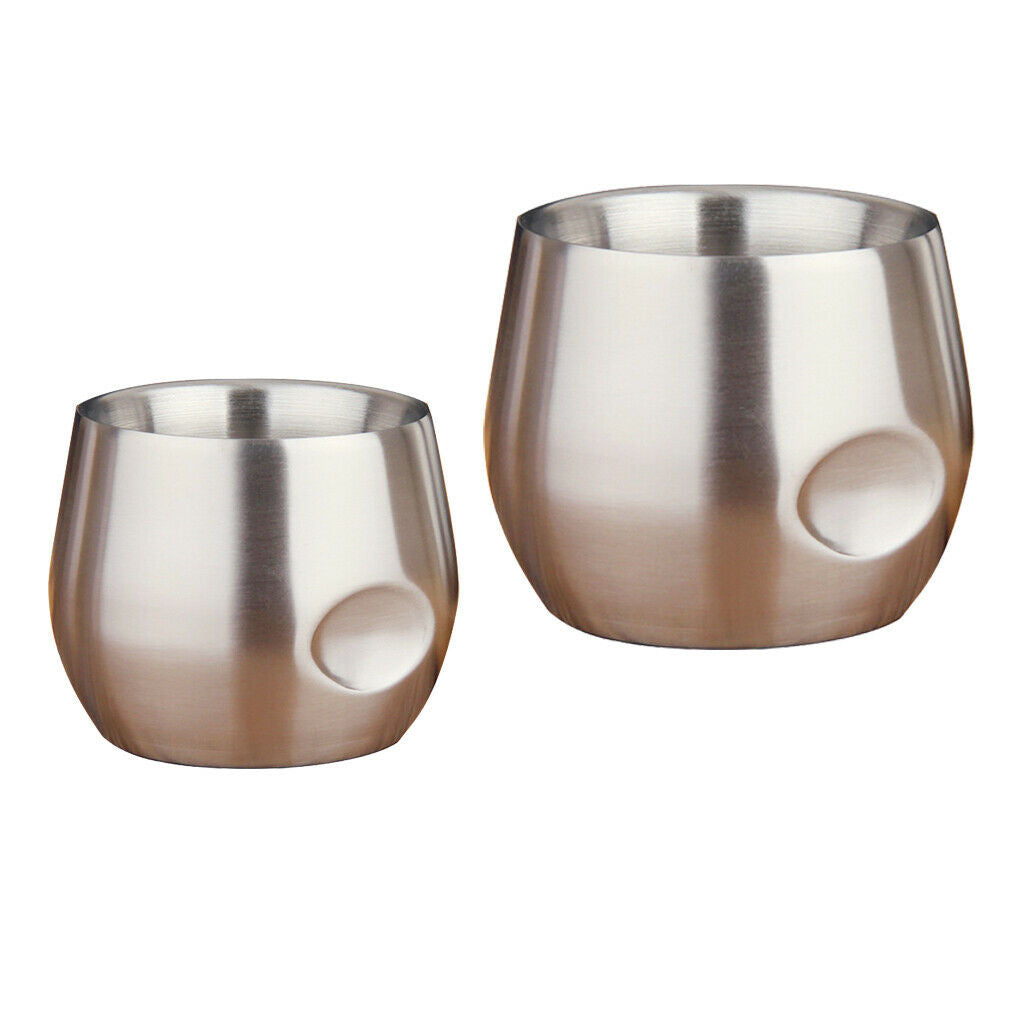 Stainless Steel Wine Tumbler, 5OZ | Double Wall Vacuum Insulated Travel Tumbler